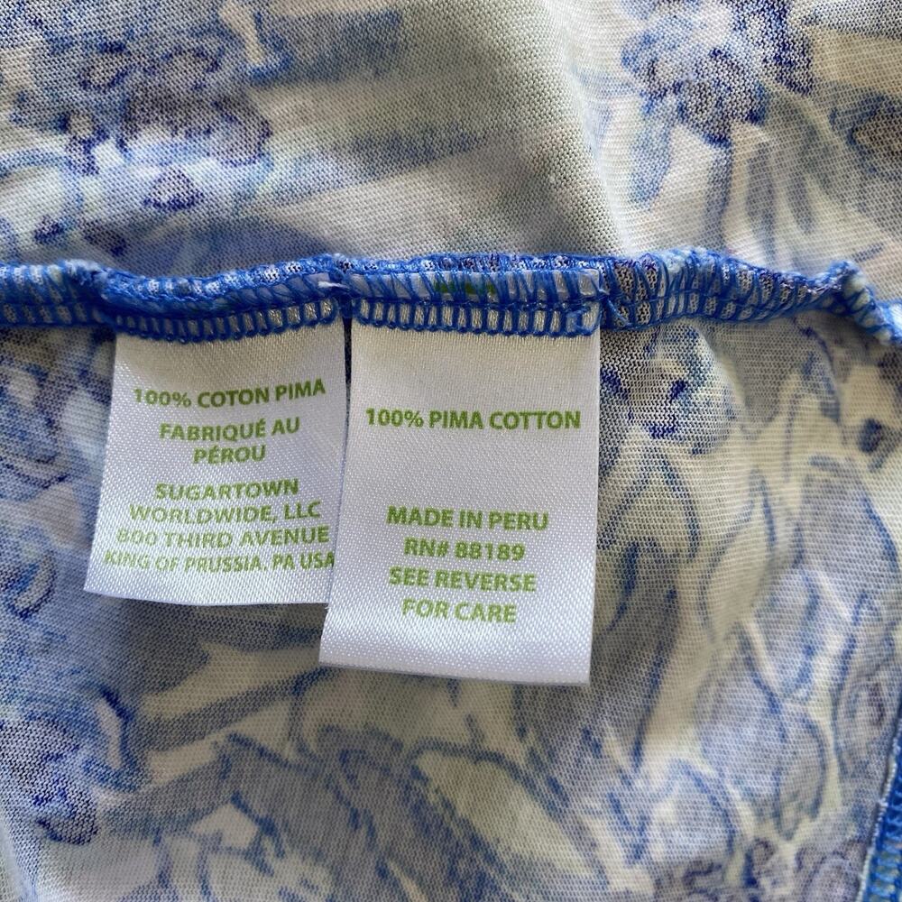 Lilly Pulitzer Luella Shift dress Coastal Blue Catch N Keep Preppy Beach Medium - Picture 4 of 10